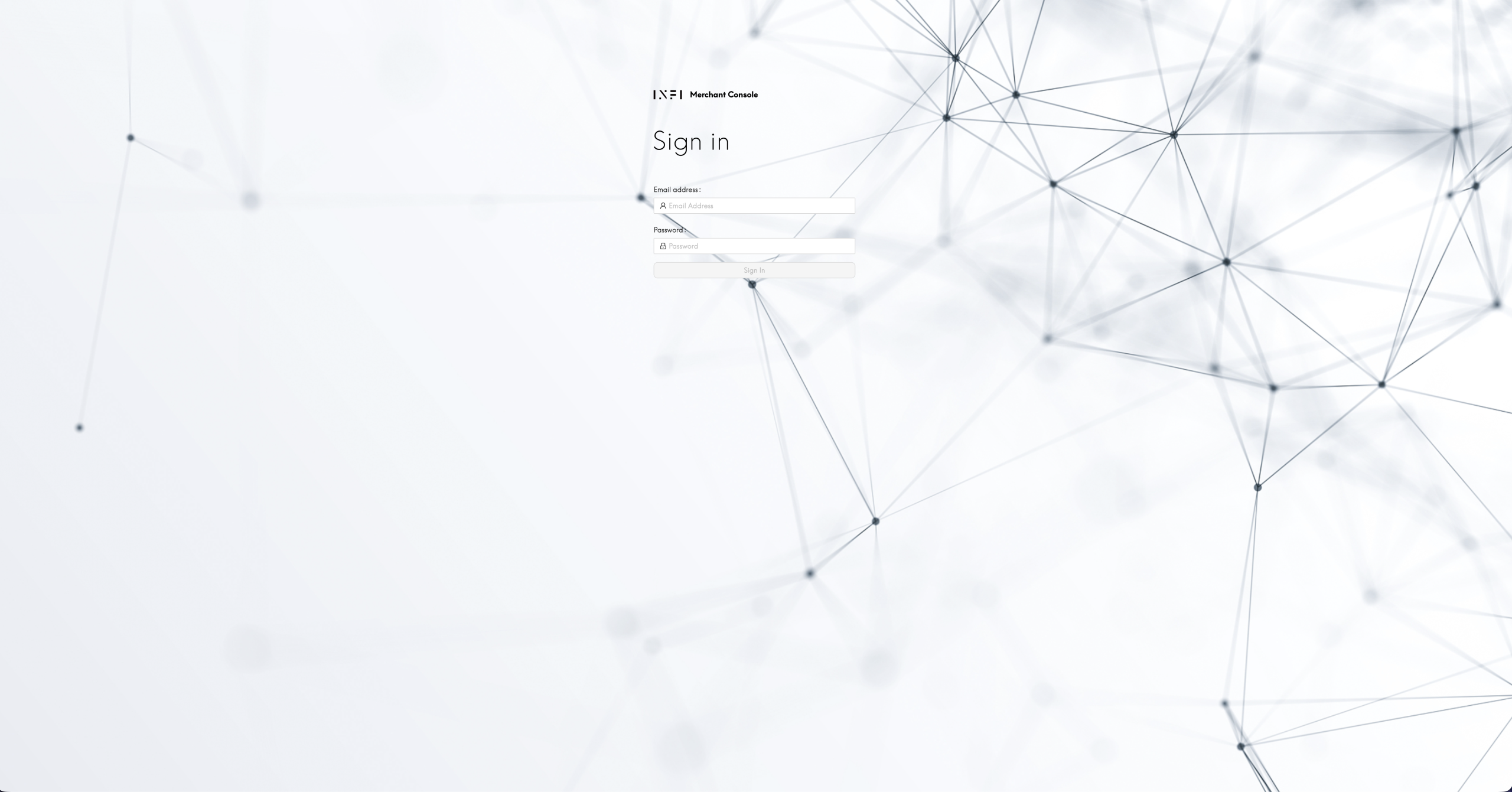 New INFI Console Dashboard Preview
